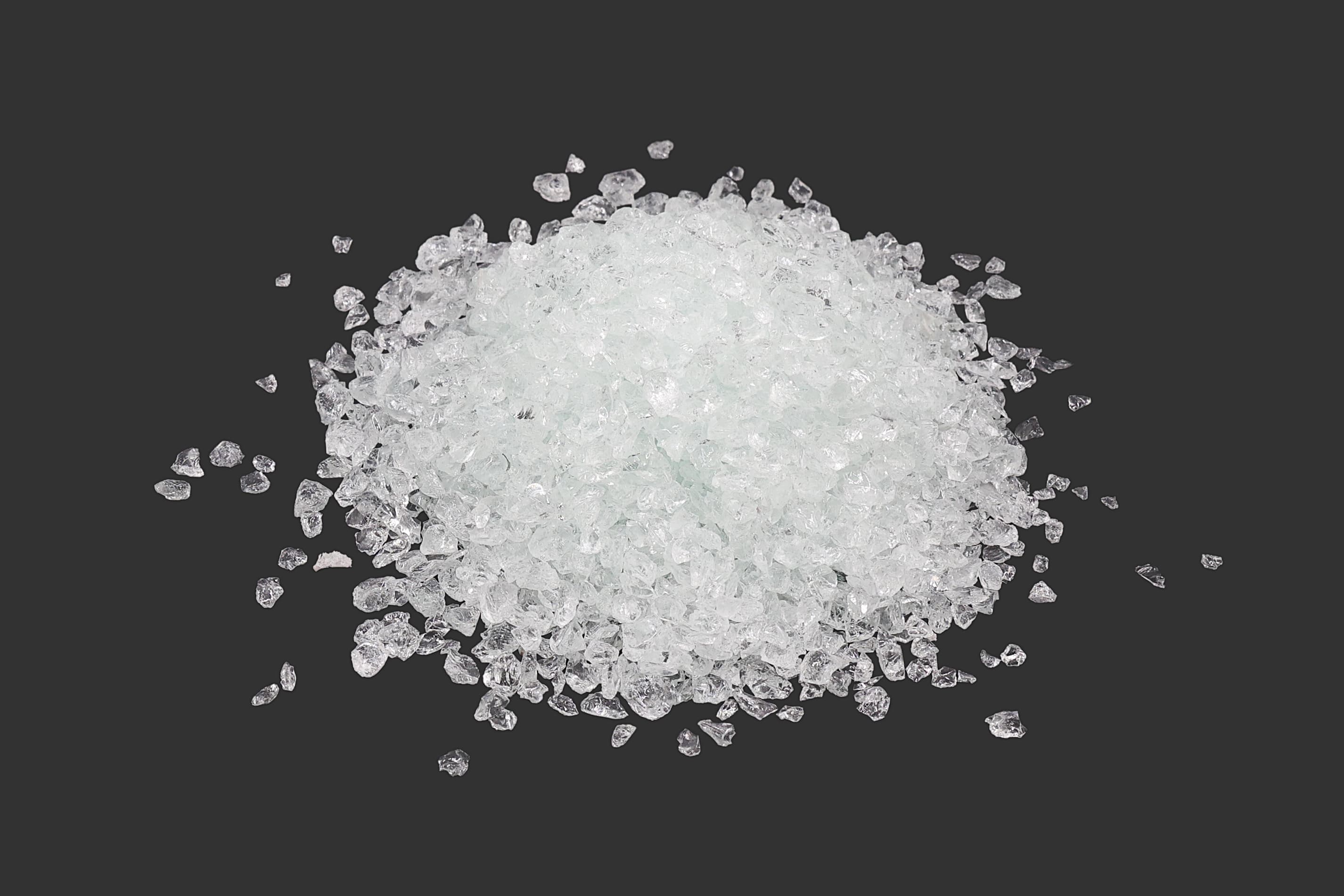كسر زجاج شفاف